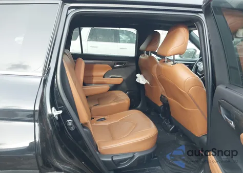 2024 Toyota Highlander Platinum from USA, damaged, VIN 5TDKDRBH4RS561512